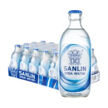 88VIP：三麟 无糖气泡水苏打水 335ml*24瓶 整箱