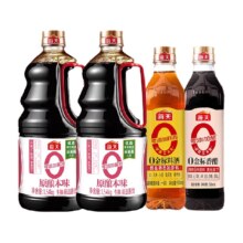 88vip：海天酱油1.54kg×2瓶+500ml×2瓶