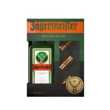 Jagermeister 野格 圣鹿利口酒 1L 子弹杯礼盒