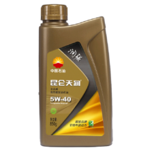 昆仑润滑油 润强 全合成机油 汽机油 汽车保养 5W-40 SN 1L