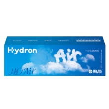 海昌H2O Air日抛隐形眼镜30片装 透明近视眼镜无感空气薄片 *2件