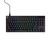 罗技 logitech PRO X TKL Rapid 87键 有线机械键盘 黑色 GPW RT快银磁轴 RGB