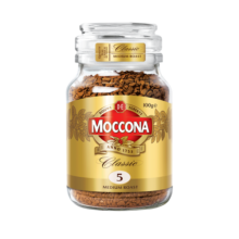 摩可纳（Moccona）5号经典中度烘焙冻干速溶黑咖啡100g减肥燃脂瘦身 荷兰进口 礼品