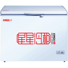 星星（XINGX） 219升小型冰柜家用 冷藏冷冻转换冷柜 大容量单温单箱低霜 顶开门冰箱 BD/BC-219E国家补贴799元 (月销2000+)