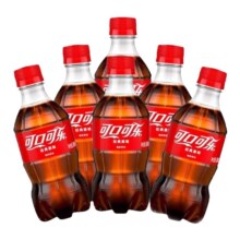 天猫百亿补贴：可口可乐 碳酸饮料300ml*24瓶 可口可乐