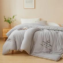 無印良品 MUJI 無印良品 TM-WYBX-270 全棉空调被 150x200cm 3斤 新疆棉浅灰