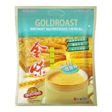 【低糖口味】金味强化钙低聚糖600g*1袋营养麦片燕麦速食早餐零食