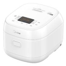 再降价、20点、plus会员：美的（Midea）电饭煲0涂层 家用3L电饭锅不锈钢无涂层蜂窝内胆2-3人IH加热智能多功能电饭煲HC3050S