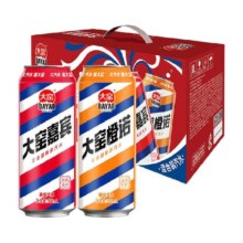 内蒙特产大窑碳酸饮料嘉宾橙诺双拼汽水易拉罐礼盒整箱