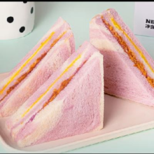 熊治 芋泥肉松三明治55g*6盒