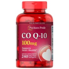 【自营】美国普丽普莱辅酶软胶囊补充Q10养护心脏100mg*240粒/瓶