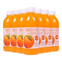 甜橙汁味果汁饮料360ml瓶装果味饮料 甜橙汁 360ml*12瓶