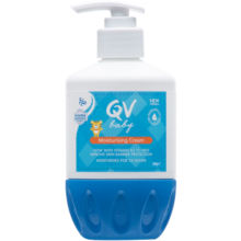 QV澳洲进口小老虎婴儿面霜保湿霜宝宝润肤擦脸 润肤乳 250g 2瓶 小老虎面霜按压装