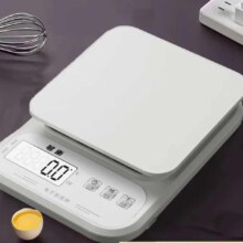 够衡 小型电子秤 象牙白 5kg/0.1g 电池款