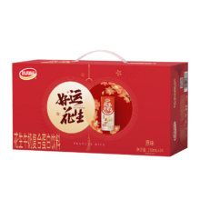 达利园花生牛奶原味植物复合蛋白饮料 早餐奶250ml*24盒好运花生礼盒版
