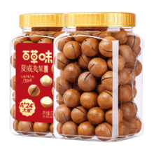百草味 夏威夷果坚果 400g