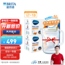 碧然德（brita） 家用净水壶 滤水壶滤芯 MAXTRA+LE 去水垢专家版滤芯 设计师水壶绿色+专家版滤芯12枚