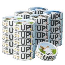 有鱼猫罐头UP系列小扁罐猫咪混合口味湿粮包主食罐100g*24罐