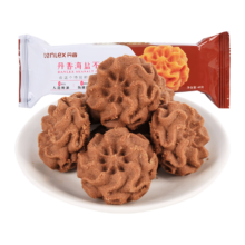 需首单：丹香（Danlex）海盐不甜曲奇饼干 咖啡味48g/袋