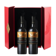MONTES【蒙特斯限定礼盒】家族珍藏混酿红酒葡萄酒750ml*2智利原瓶进口