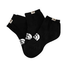 THE NORTH FACE 北面 袜子通用款户外舒适透气袜5FWM 黑色/KX8 S34元