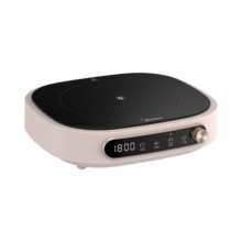 美的（Midea）电磁炉电陶炉电池炉家用围炉煮茶火锅炉2200W大火力炒菜烧水煮小米粥不挑锅国家补贴HW22W3-003W