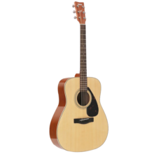 雅马哈（YAMAHA）F370 原声款 云杉木初学者入门民谣吉他圆角吉它41英寸亮光原木色
