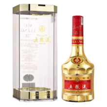 plus会员：五粮液 金装 浓香型白酒 52度 500ml 单瓶 年份随机发货
