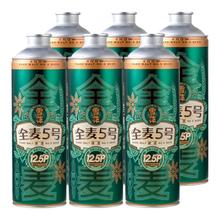 雪花 全麦5号 马口铁 拉格啤酒 1L*6罐（赠折叠椅）