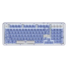 罗技（Logitech）ALTO KEYS K98M 琥珀系列 AI客制化无线机械键盘 热插拔大理石轴 蓝紫色