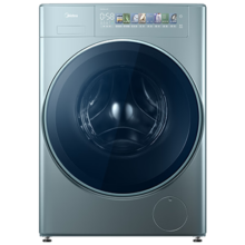 美的（Midea）滚筒洗衣机全自动家用 MG100LAIR 10公斤 元气轻氧 超薄全嵌 以旧换新 家电国家补贴