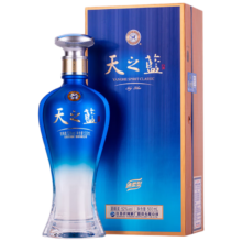 plus：洋河 天之蓝 52度 500ml 绵柔浓香型（新版）