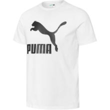 PLUS会员：PUMA 彪马 短袖T恤男子休闲户外运动上衣CLASSICS LOGO 532279 M