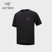 ARC'TERYX 始祖鸟 KRAGG COTTON LOGO SS 棉质短袖T恤 Black/Multi/黑色
