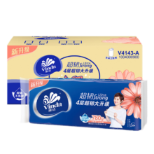 维达（Vinda）超韧无芯卷纸 4层 78g*10卷 1提（共780g）