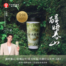 霸王茶姬 王鹤棣同款 原叶鲜奶茶 醒时春山4选1 大杯电子兑换券