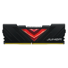 JUHOR玖合 8GB DDR4 3200 台式机内存条 忆界系列黑甲