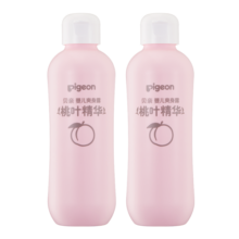 贝亲（Pigeon）桃子水  婴儿爽身露 四季通用 200ml  *2