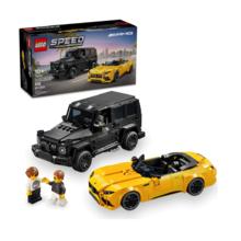 百亿补贴：乐高 LEGO 超级赛车系列 76924 Mercedes-AMG G 63 与 Mercedes-AMG SL 63