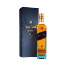 88VIP会员：尊尼获加 JOHNNIE WALKER 蓝牌苏格兰威士忌500ml*1瓶 特调洋酒节日送礼盒