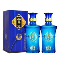 景芝 一品景芝 蓝淡雅 52%vol 芝麻香型白酒 500ml*2瓶 双瓶装