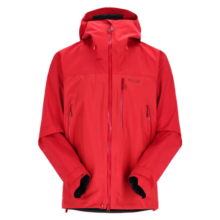 Rab睿坡男士Latok山地GORE-TEX Pro疏水防风空气流通冲锋衣 QWH-24 猎户座蓝 S