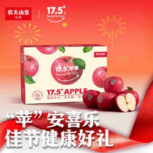农夫山泉 NONGFU SPRING 17.5° 甘肃静宁苹果 10枚 礼盒装2025产季79.9元
