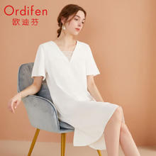 Ordifen 欧迪芬 睡裙女 牙白色