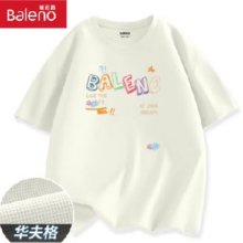 PLUS会员：baleno 班尼路 华夫格T恤短袖 男款 颜色任选