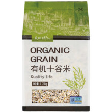 天地粮人 有机 十谷米 2.5斤（小米 黑米 燕麦等杂粮 ）