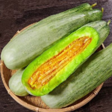 26号0点：京觅 山东头茬羊角蜜甜瓜 2.5斤净重 单果300g