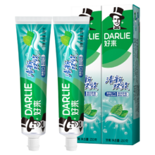 88VIP：DARLIE 好来(原黑人)牙膏清新双效200g*2支
