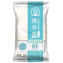 竹海深井食盐300g*3袋未加碘