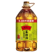 百亿补贴：金龙鱼 菜籽油 外婆乡小榨食用油5.88L